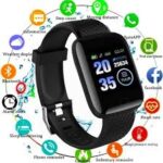 D20/Y68/116 plus Smart Wristband Multi Function Movement Step Bluetooth Connected Smart Watch For Men And Women Suitable For And Android 4.1 Gallery Image